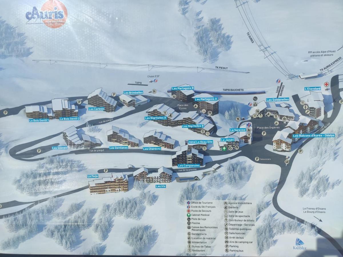 Les Iris T2 Station Alpe Huez Apartment Auris Ngoại thất bức ảnh